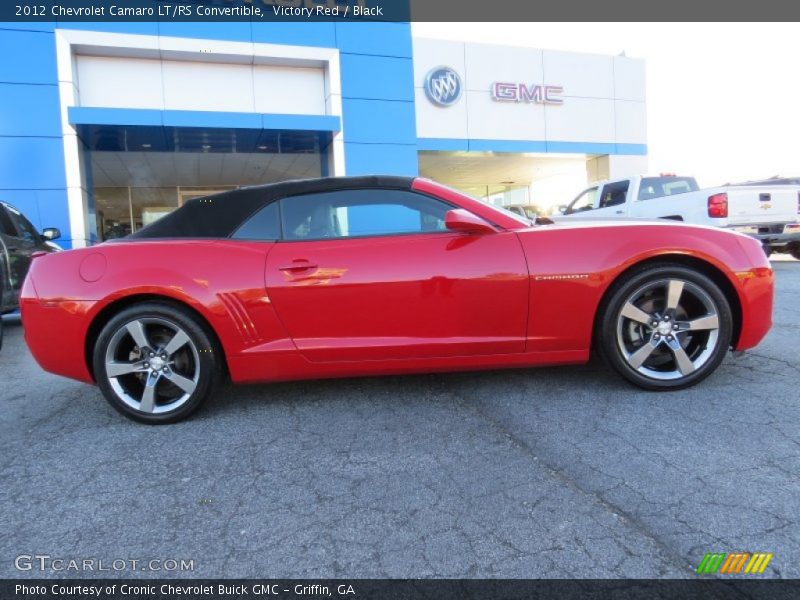 Victory Red / Black 2012 Chevrolet Camaro LT/RS Convertible
