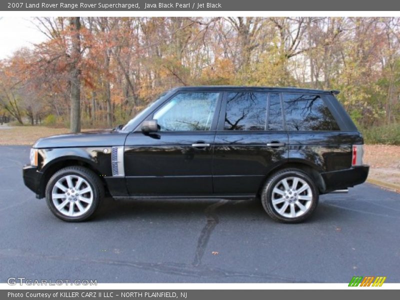 Java Black Pearl / Jet Black 2007 Land Rover Range Rover Supercharged