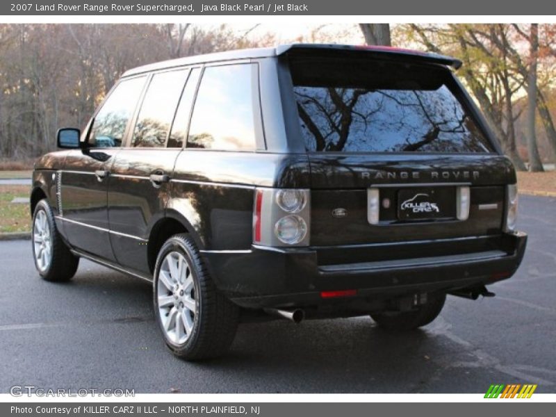 Java Black Pearl / Jet Black 2007 Land Rover Range Rover Supercharged