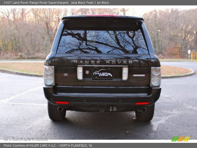 Java Black Pearl / Jet Black 2007 Land Rover Range Rover Supercharged