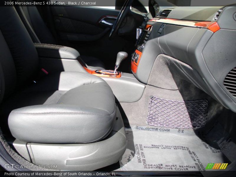Black / Charcoal 2006 Mercedes-Benz S 430 Sedan