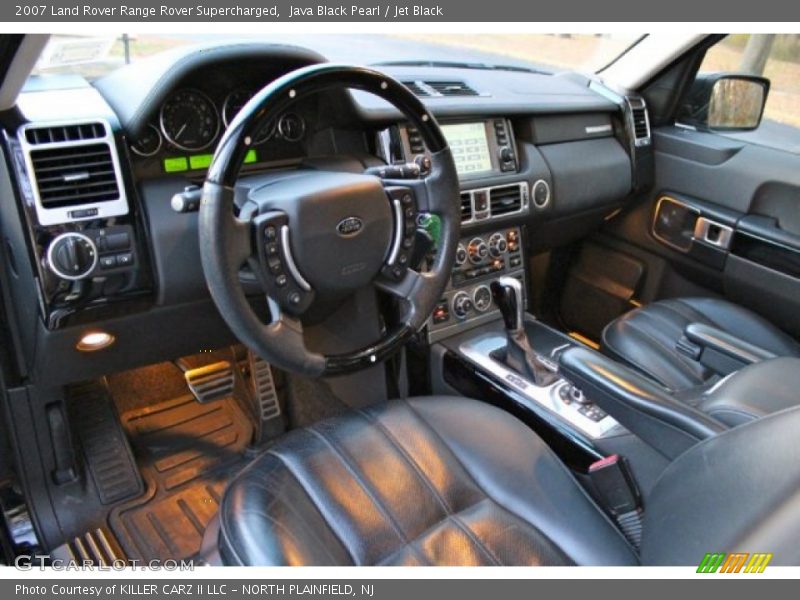 Java Black Pearl / Jet Black 2007 Land Rover Range Rover Supercharged