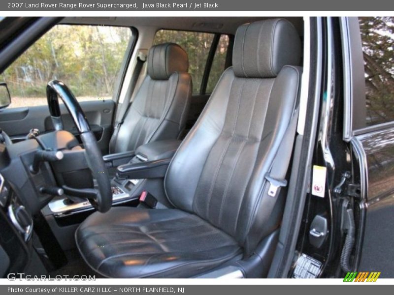 Java Black Pearl / Jet Black 2007 Land Rover Range Rover Supercharged