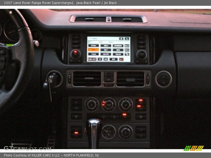 Java Black Pearl / Jet Black 2007 Land Rover Range Rover Supercharged