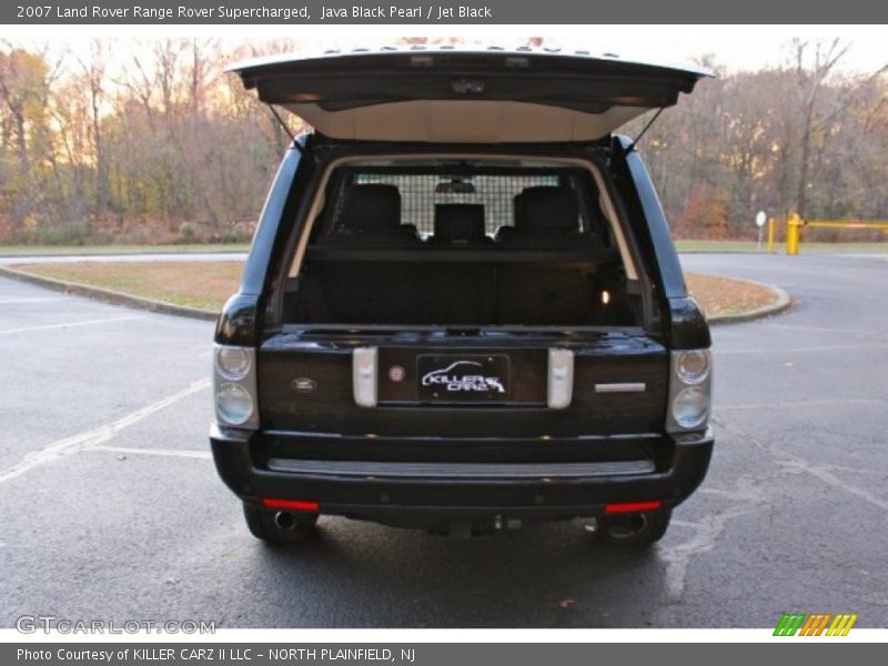 Java Black Pearl / Jet Black 2007 Land Rover Range Rover Supercharged