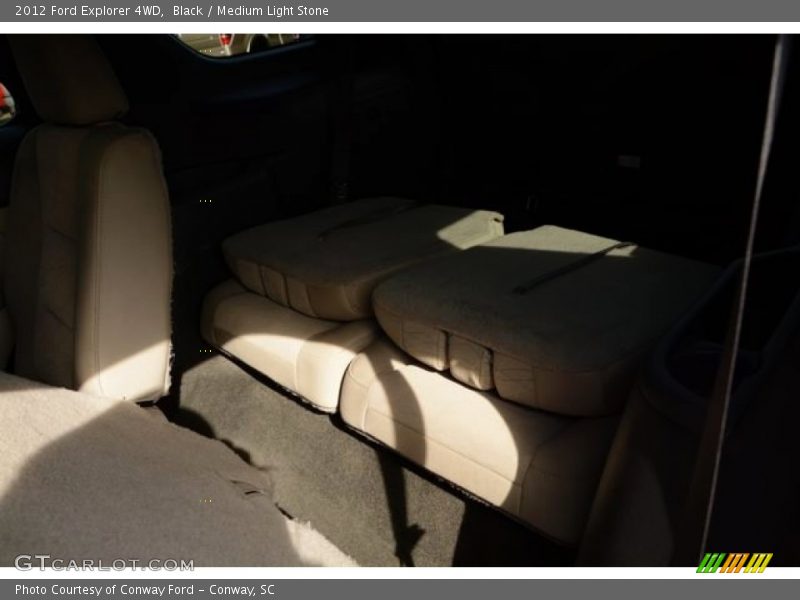 Black / Medium Light Stone 2012 Ford Explorer 4WD