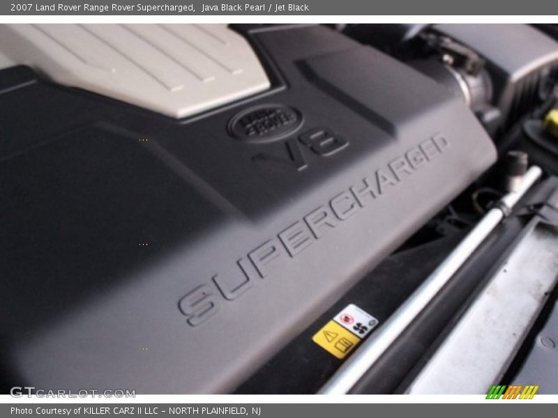 Java Black Pearl / Jet Black 2007 Land Rover Range Rover Supercharged