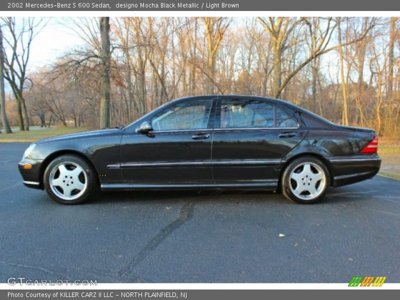  2002 S 600 Sedan designo Mocha Black Metallic