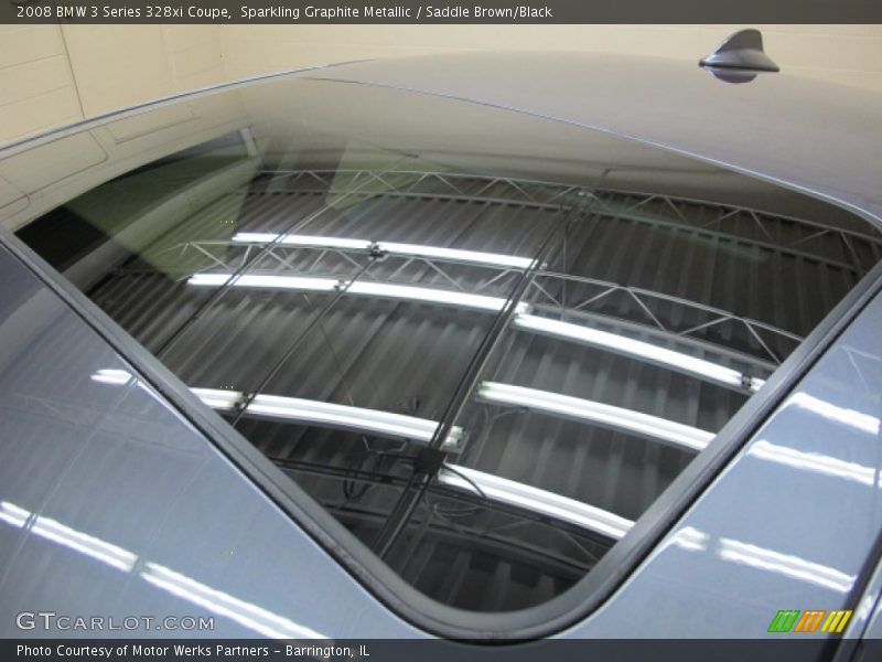 Sparkling Graphite Metallic / Saddle Brown/Black 2008 BMW 3 Series 328xi Coupe