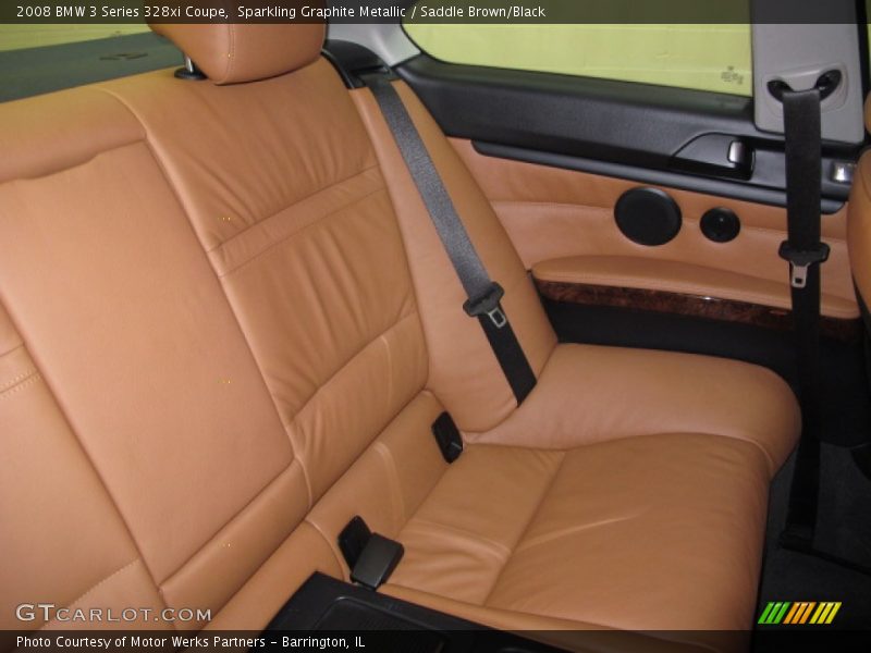 Sparkling Graphite Metallic / Saddle Brown/Black 2008 BMW 3 Series 328xi Coupe
