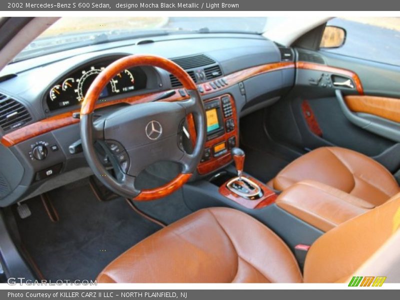 Light Brown Interior - 2002 S 600 Sedan 