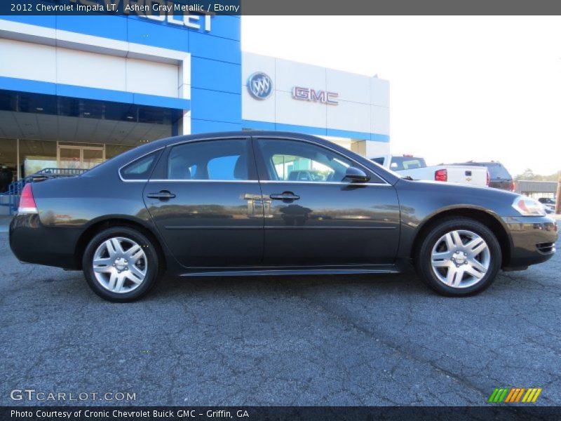 Ashen Gray Metallic / Ebony 2012 Chevrolet Impala LT