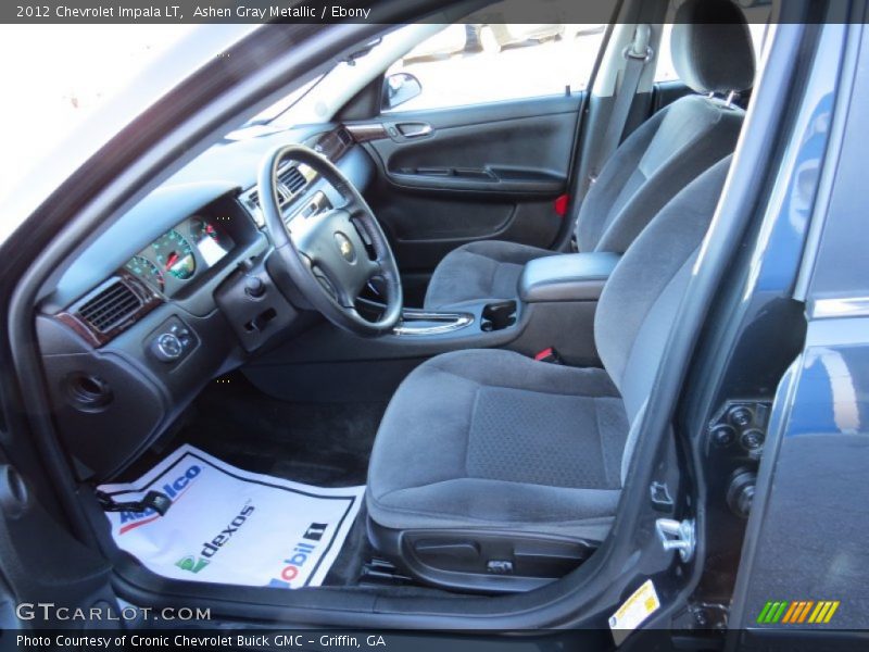 Ashen Gray Metallic / Ebony 2012 Chevrolet Impala LT