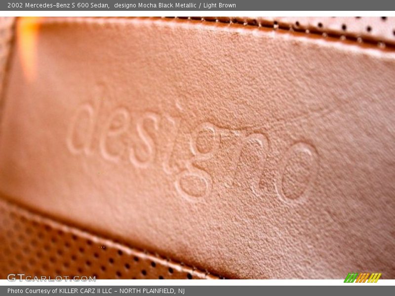 designo Mocha Black Metallic / Light Brown 2002 Mercedes-Benz S 600 Sedan
