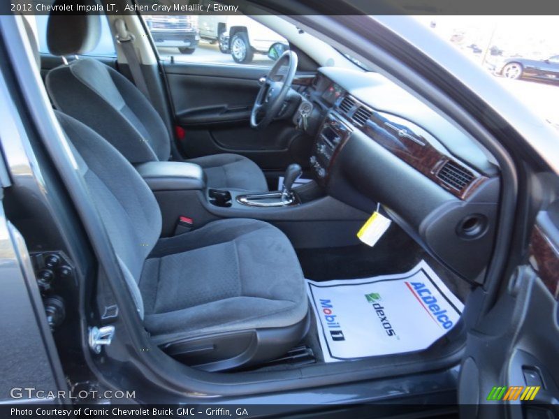 Ashen Gray Metallic / Ebony 2012 Chevrolet Impala LT
