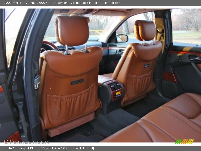 Rear Seat of 2002 S 600 Sedan