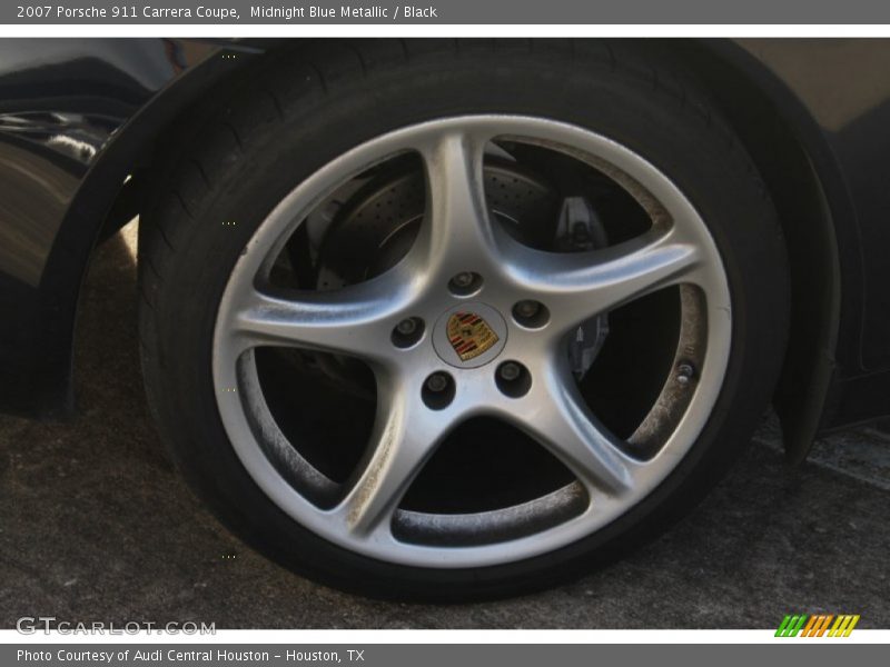 Midnight Blue Metallic / Black 2007 Porsche 911 Carrera Coupe