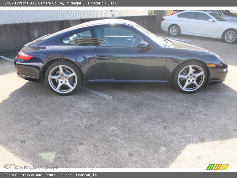 Midnight Blue Metallic / Black 2007 Porsche 911 Carrera Coupe