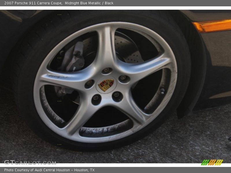 Midnight Blue Metallic / Black 2007 Porsche 911 Carrera Coupe