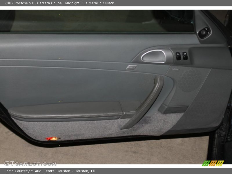 Midnight Blue Metallic / Black 2007 Porsche 911 Carrera Coupe