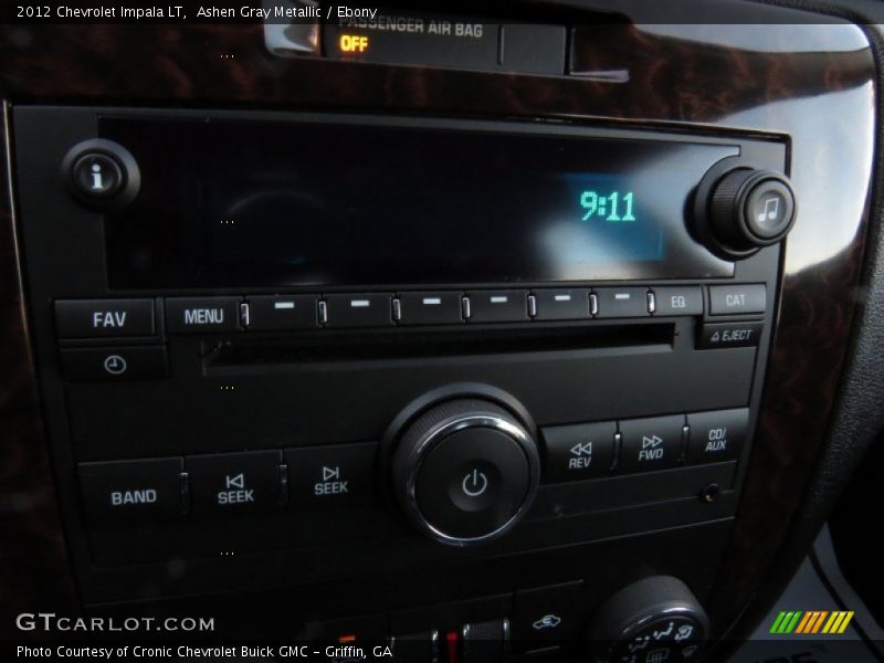 Ashen Gray Metallic / Ebony 2012 Chevrolet Impala LT