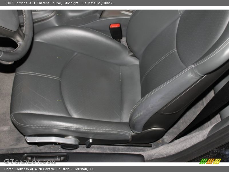 Midnight Blue Metallic / Black 2007 Porsche 911 Carrera Coupe