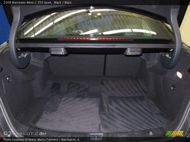 Black / Black 2008 Mercedes-Benz C 350 Sport