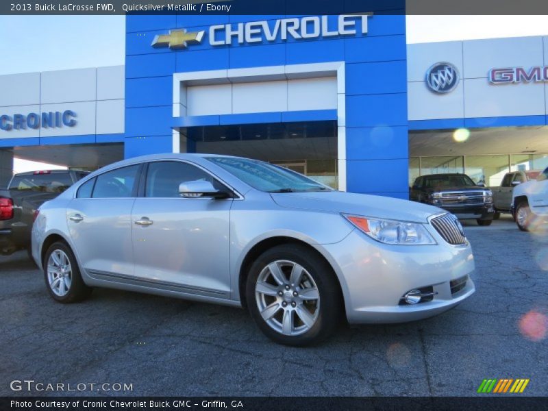 Quicksilver Metallic / Ebony 2013 Buick LaCrosse FWD