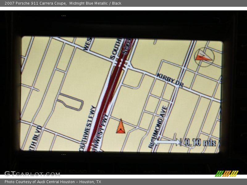 Midnight Blue Metallic / Black 2007 Porsche 911 Carrera Coupe