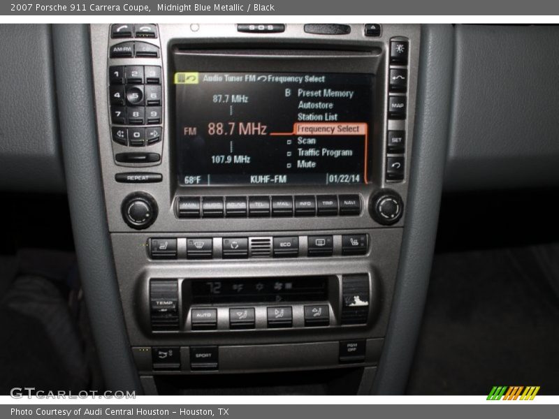 Midnight Blue Metallic / Black 2007 Porsche 911 Carrera Coupe
