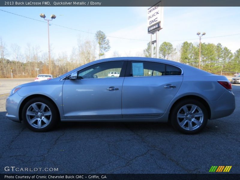 Quicksilver Metallic / Ebony 2013 Buick LaCrosse FWD