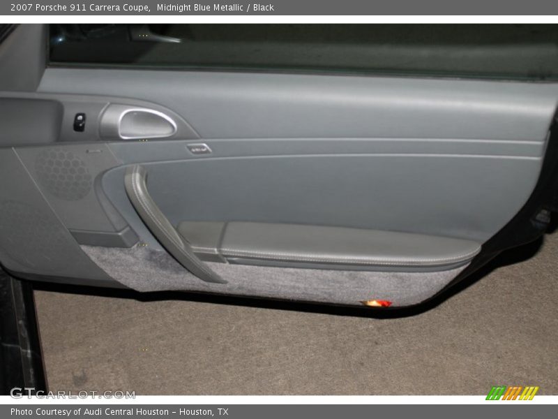 Midnight Blue Metallic / Black 2007 Porsche 911 Carrera Coupe