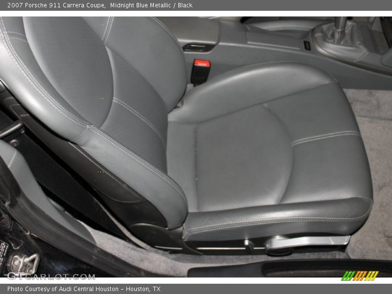 Midnight Blue Metallic / Black 2007 Porsche 911 Carrera Coupe