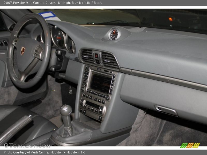Midnight Blue Metallic / Black 2007 Porsche 911 Carrera Coupe