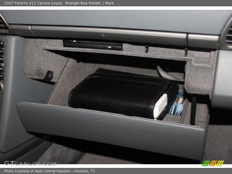 Midnight Blue Metallic / Black 2007 Porsche 911 Carrera Coupe