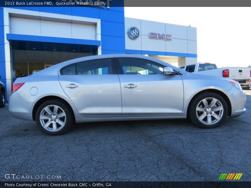 Quicksilver Metallic / Ebony 2013 Buick LaCrosse FWD