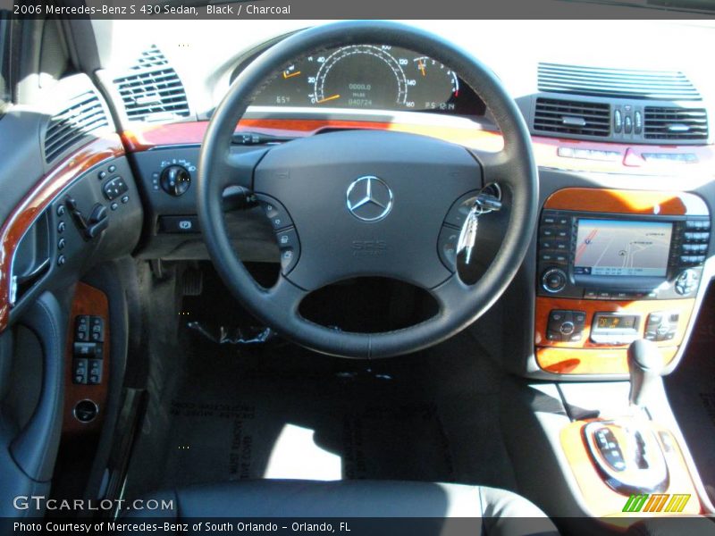 Black / Charcoal 2006 Mercedes-Benz S 430 Sedan