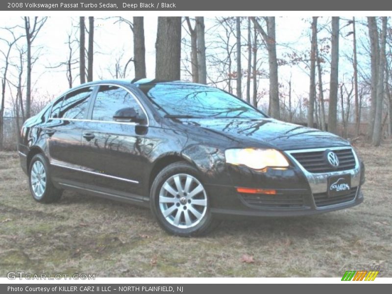 Deep Black / Black 2008 Volkswagen Passat Turbo Sedan