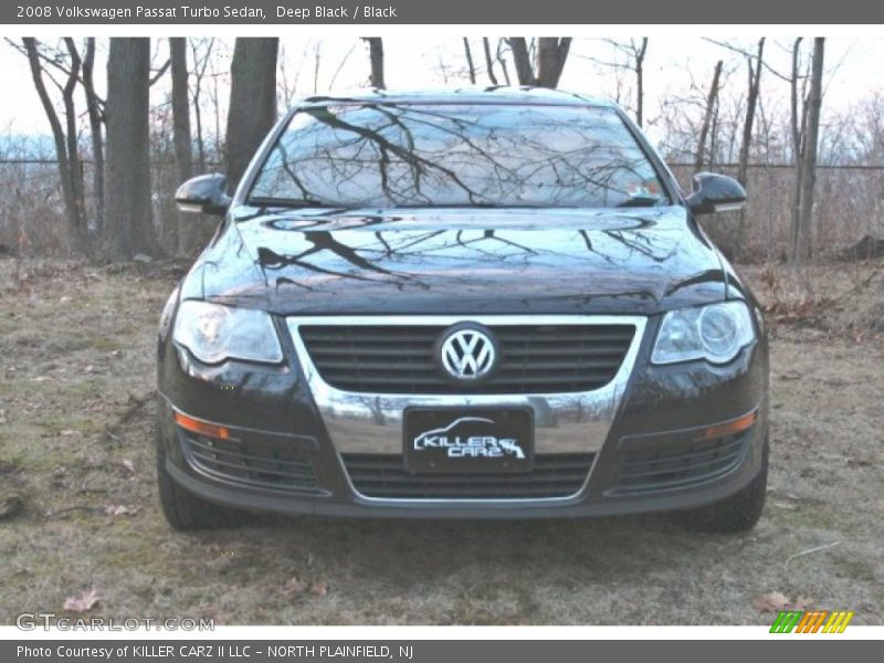 Deep Black / Black 2008 Volkswagen Passat Turbo Sedan