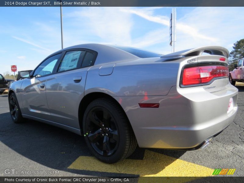 Billet Silver Metallic / Black 2014 Dodge Charger SXT
