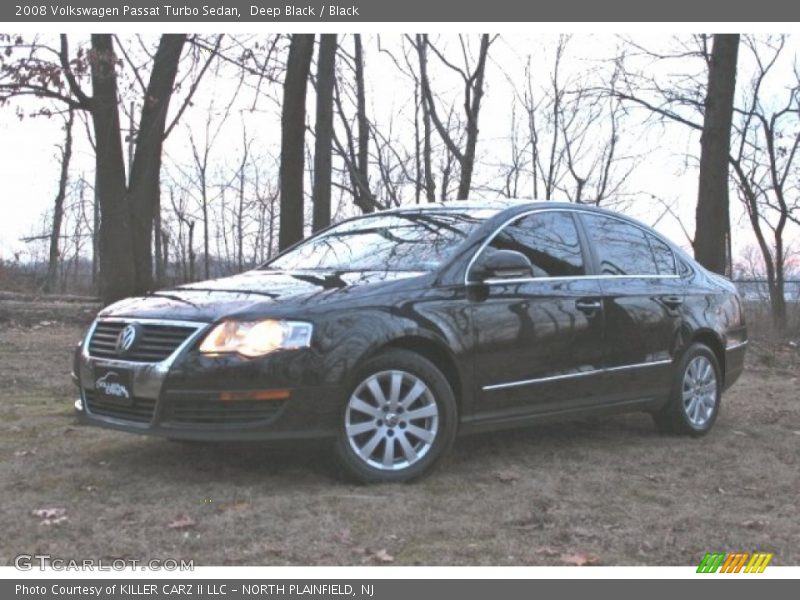 Deep Black / Black 2008 Volkswagen Passat Turbo Sedan