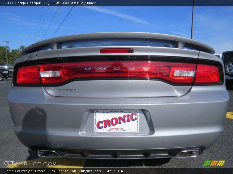 Billet Silver Metallic / Black 2014 Dodge Charger SXT