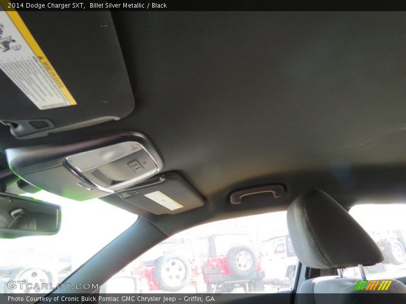 Billet Silver Metallic / Black 2014 Dodge Charger SXT
