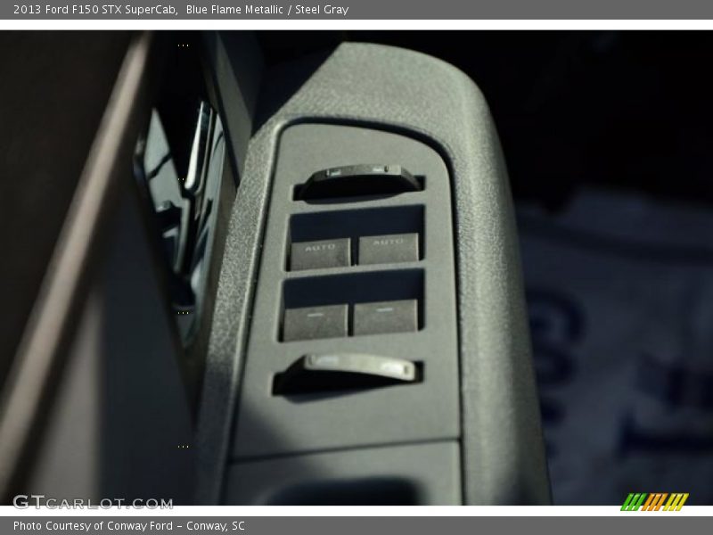 Blue Flame Metallic / Steel Gray 2013 Ford F150 STX SuperCab