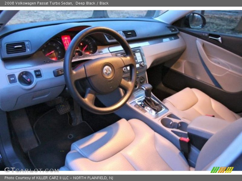Deep Black / Black 2008 Volkswagen Passat Turbo Sedan