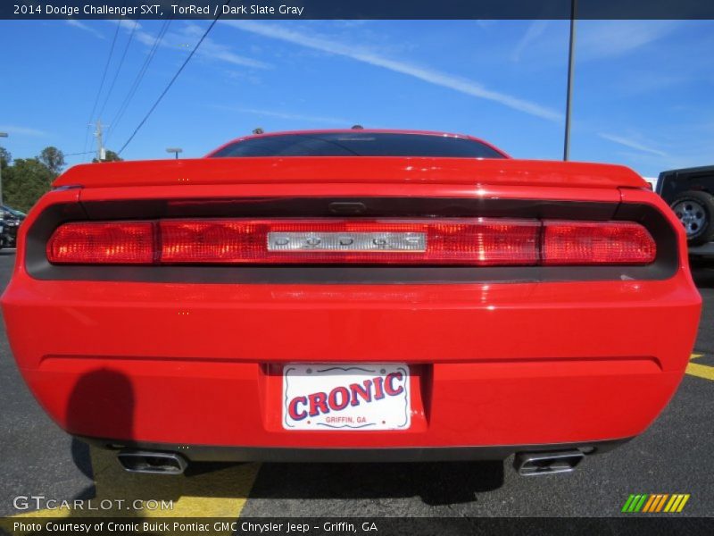 TorRed / Dark Slate Gray 2014 Dodge Challenger SXT