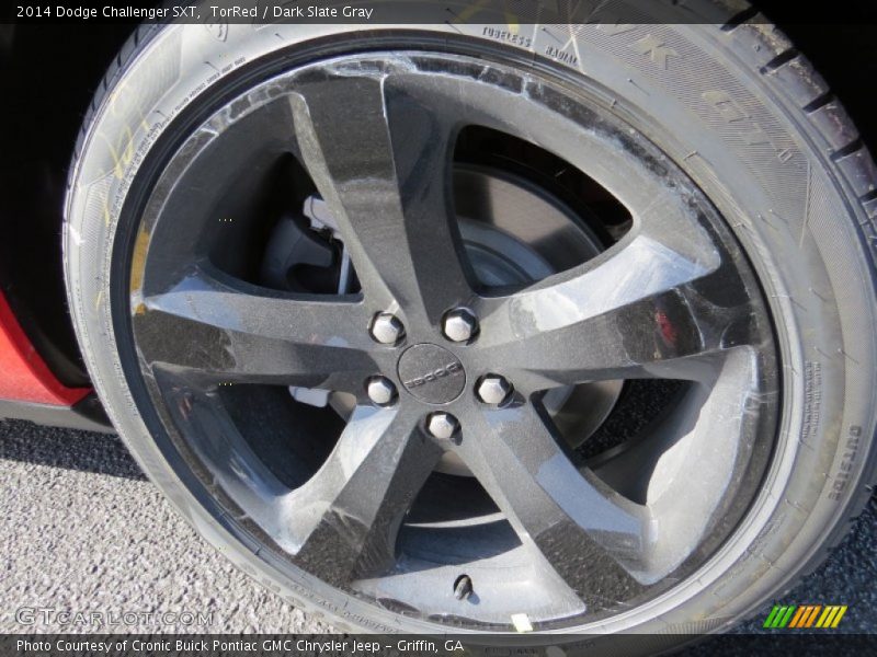 TorRed / Dark Slate Gray 2014 Dodge Challenger SXT