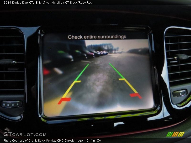 Billet Silver Metallic / GT Black/Ruby Red 2014 Dodge Dart GT