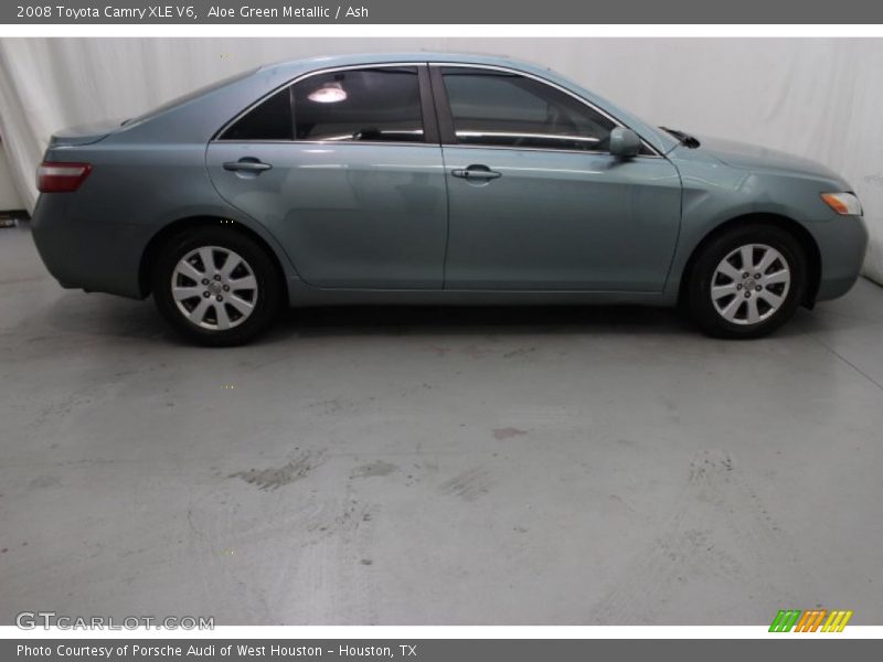 Aloe Green Metallic / Ash 2008 Toyota Camry XLE V6