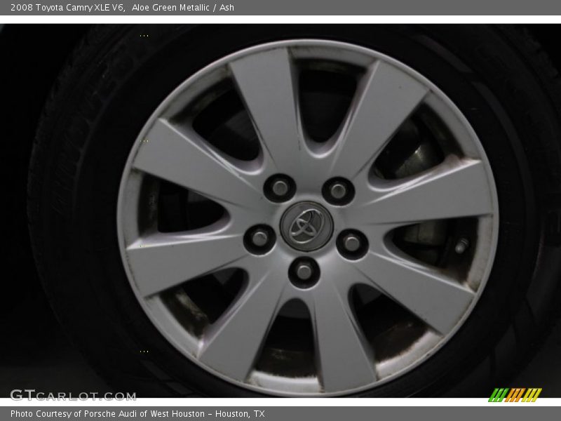 Aloe Green Metallic / Ash 2008 Toyota Camry XLE V6
